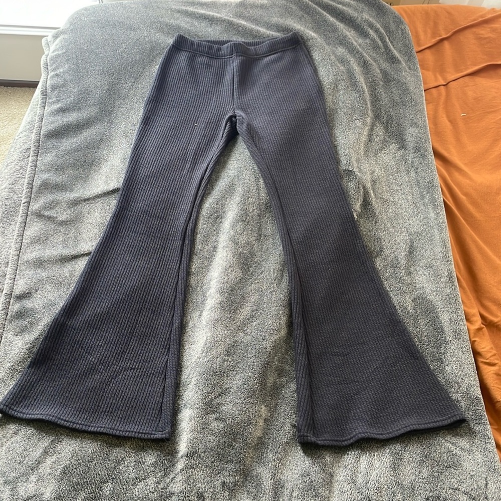 American Eagle Ribbed Flare Leggings